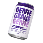 Genie Drinks Blueberry and Raspberry Kombucha 330ml