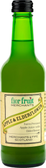 Fior Fruit Merchants Pure Apple Juice with Elderflower 24 x 330ml