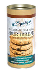 Your Piece Baking Company Oatmeal Shortbread with Belgian Chocolate Chips Gift Tube 250g